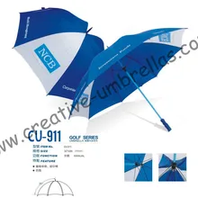 По морю, 190 T полиэстер ткань 14 мм металлический вал и ребра, ручная открытая реклама promtoion гольф зонтик, ветрозащитный