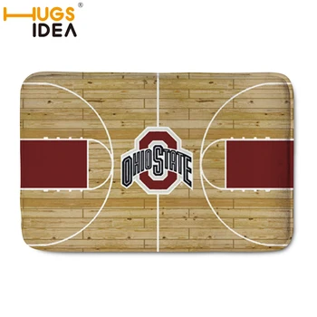

HUGSIDEA Brand NBA Basketball Design Carpet Floor Mats Home Decoration Door Hallway Mat Basketball Court Carpets for Living Room