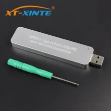 LM-781U USB3.0 TYPE-A для NGFF SSD корпус внешний жесткий диск чехол USB 3,0 коробки прямой штекер в USB для NGFF SSD 2230/2242/2260/2280