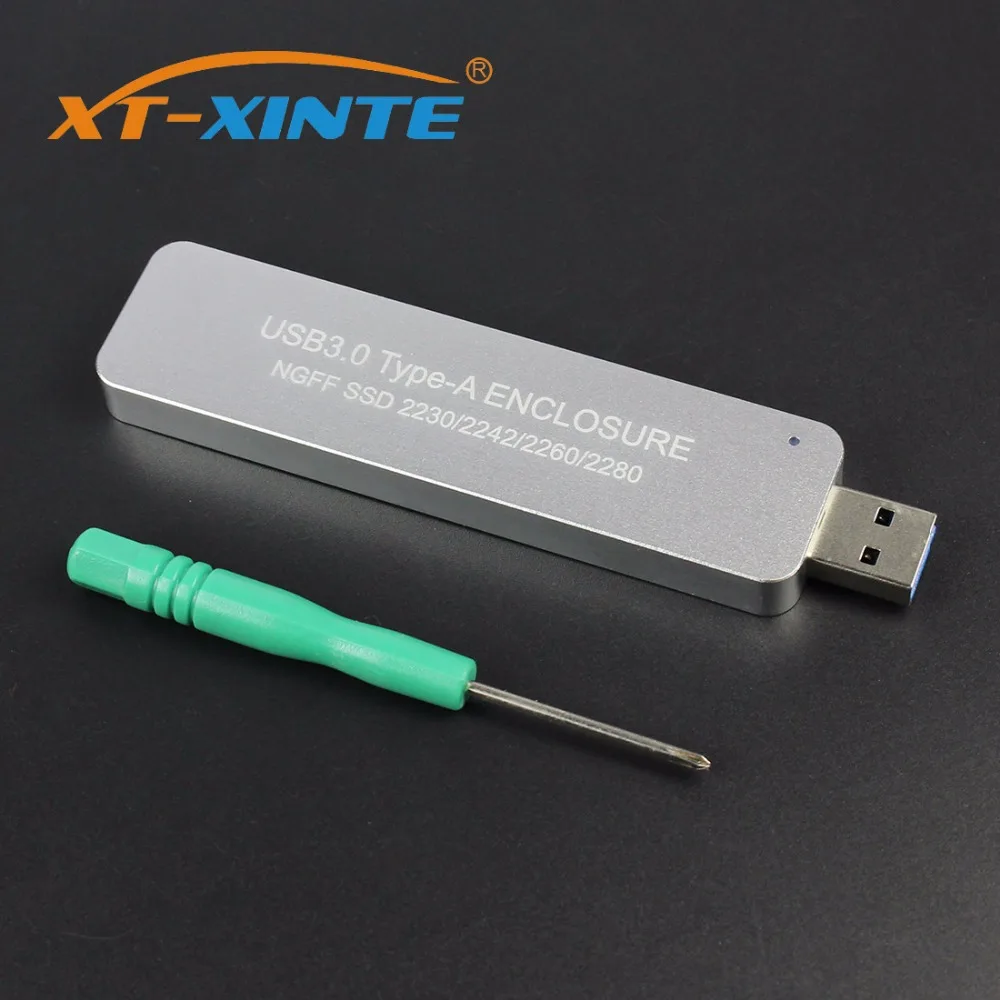 LM-781U USB3.0 TYPE-A to for NGFF SSD Enclosure External HDD Case USB 3.0 Box Direct plug in 2230/2242/2260/2280 | Компьютеры и офис