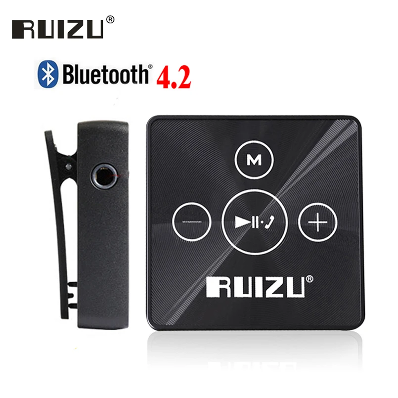 Ruizu x15 цифровой Lossless спорт HIFI аудио MINI Клип MP 3 музыки MP3 плеер Bluetooth 8 ГБ с FLAC Бег SD