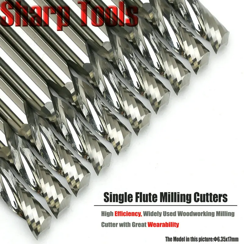 Single Flute Milling Cutters