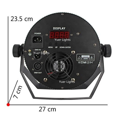 Высокое качество 54X 3W бесшумные Par огни RGB смешивание цветов Dj Вечерние огни для мытья сценического освещения KTV Disco DJ DMX512 управление - Цвет: Style 1