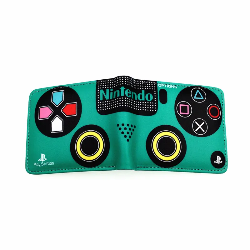 Игровой кошелек "PlayStation" nintendo кошельки милый кошелек для мальчика - Цвет: YM193727