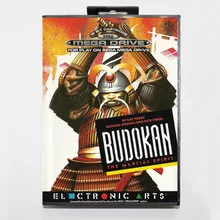 Budokan 16 бит игра sega Mega Drive Card с розничной коробкой для sega Mega Drive для Genesis