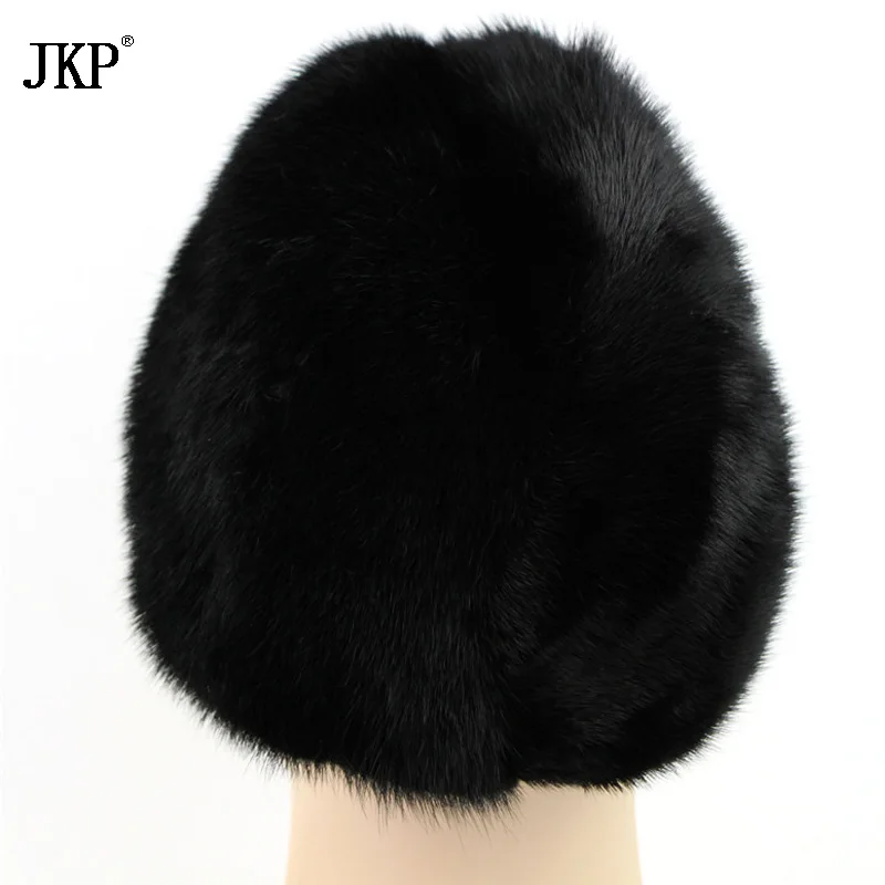 2017 русские Модные мужские шапки высокого качества из Королевского меха норки
