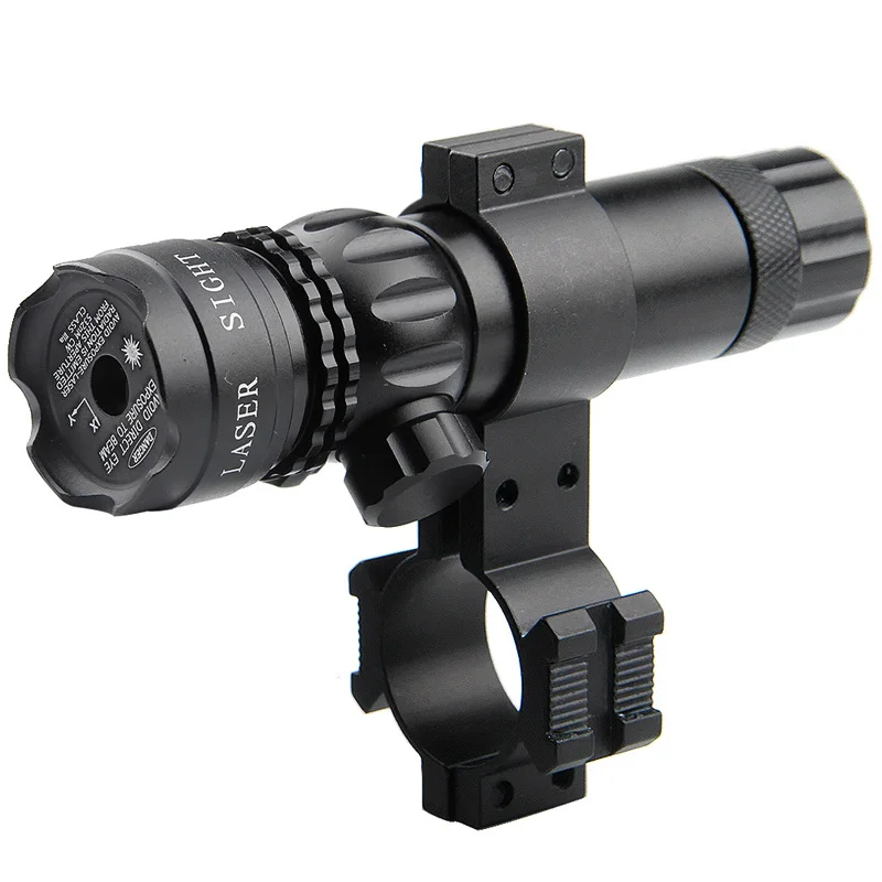 Adjustable Green Laser Sight With Mount & Remote Pressure Switch 3-1G-07
