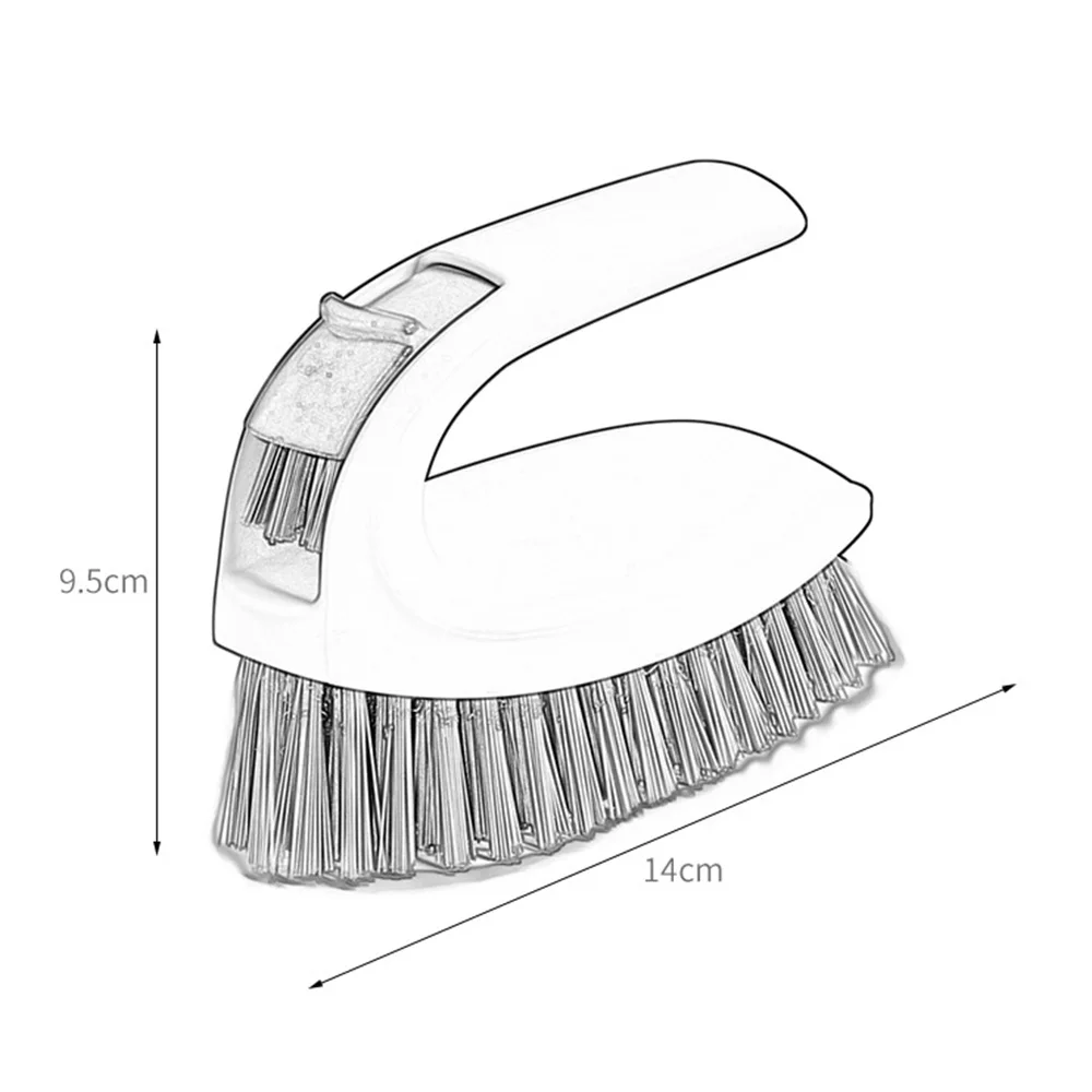 Многоцелевой щетка для ванны Чистка обуви скраб-щетка для пола пластиковые мягкие волосы ванная комната щетки чистящие
