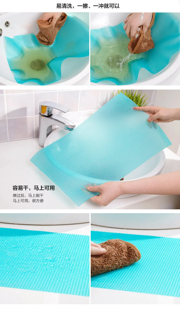 Free shipping multipurpose 700pcs Refrigerator Freezer Mat Fridge Anti fouling Anti Frost