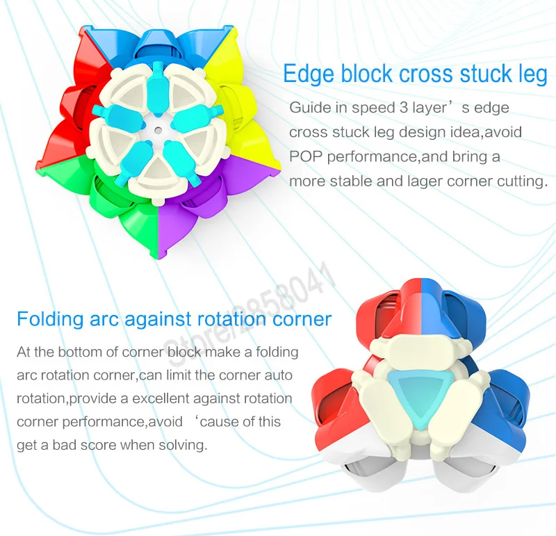 YJ HQ MGC 5x5x5 Магнитный разноцветный волшебный куб 12 цветов нео куб головоломка скоростной куб для тренировки мозга игрушки для детей и взрослых