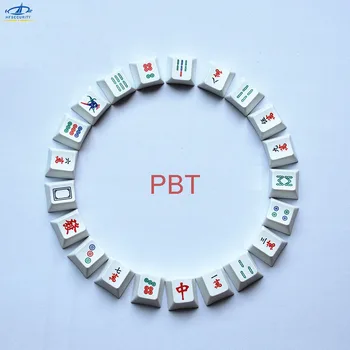 

[HFSECURITY] DIY OEM Majiang Game PBT Keycap Cherry Height Thick Dye Sublimation Mechanical Keyboard Keycaps For MX Axis