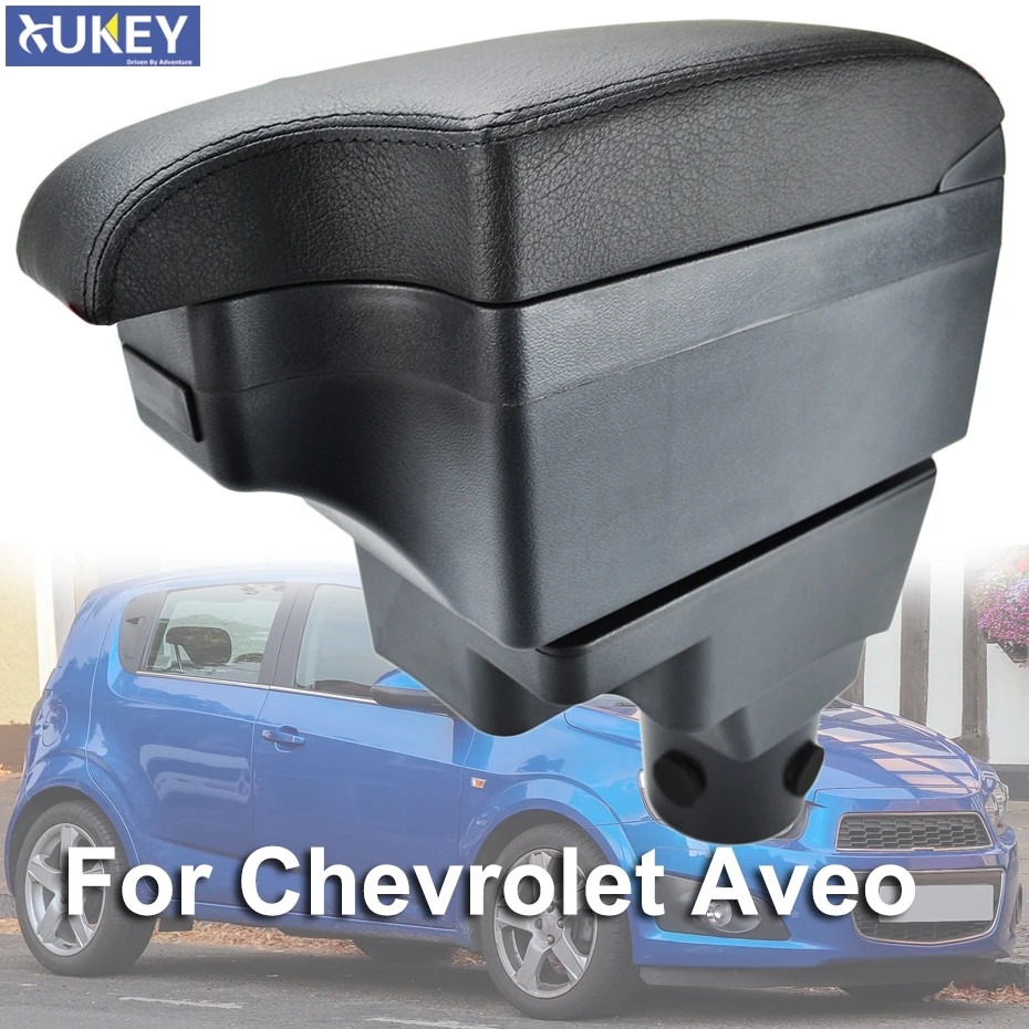Автомобильный подлокотник черный для Chevrolet Sonic Aveo 2012 2018 2014|Подлокотники| |