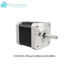 nema 17 stepper motor 17HS5425 70oz-in 48mm 2.5A 300mm Two phase CNC machine 3D printer nema 34 cnc stepper motor 86x98mm 6 8 n m 6a d14mm stepping motor 972oz in for cnc engraving machine and 3d printer