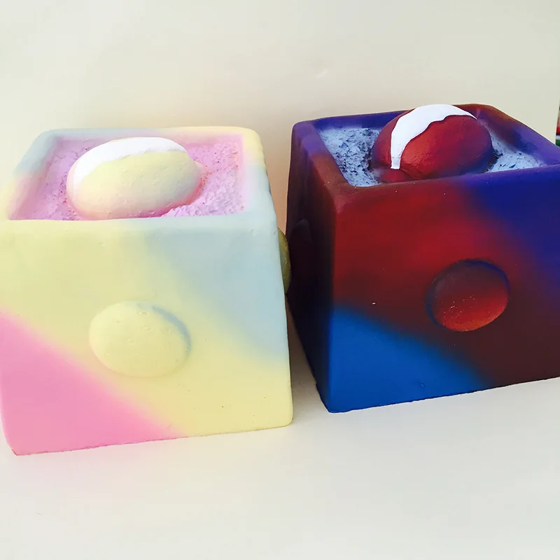 Squishies Оптовая Продажа 10 шт. kawaii squishy супер большой мусс мороженое торт медленно
