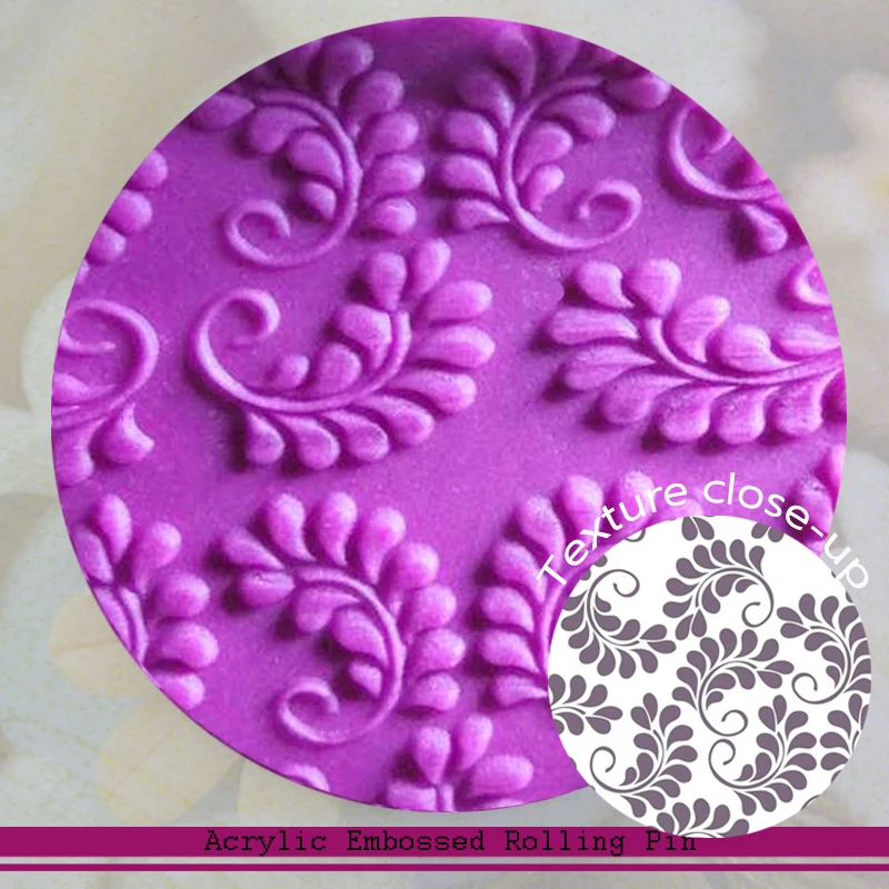 

Non-Stick Fondant Roller Snow Shape Cake Decorating Rolling Pin Bakery