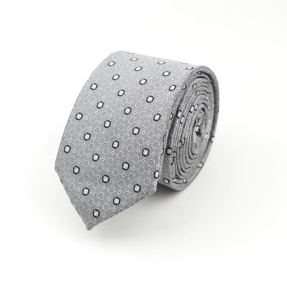 Новые строгие галстуки для мужчин деловые свадебные галстуки в полоску дизайнерские 6 см жаккард Аксессуары для галстуков повседневная одежда галстук - Цвет: 8