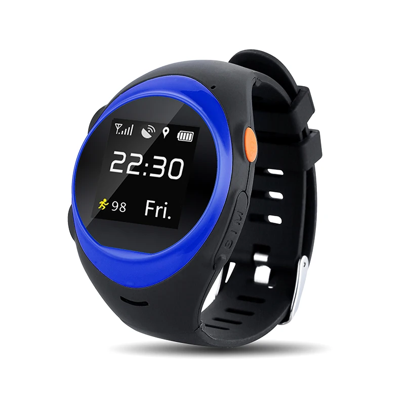 

Hot Selling WIFI Smart watch Children Elder SOS GPS Tracking Smartwatch Anti-lost Alarm iOS Android Phone For Elder Care Gift