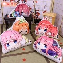 Аниме Go-Toubun no Hanayome The Quintuplets Nakano Ichika Miku Косплей плюшевые куклы Подушка Мягкие игрушки реквизит подарок