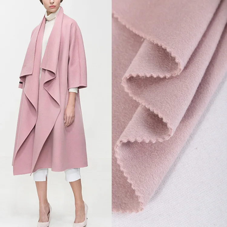 

Double-faced cashmere wool coat fabric-850gsm 80%wool