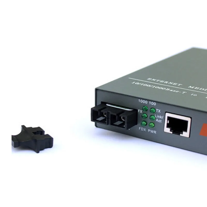 1 пара 1000 базовый SC дуплексный мультимод оптоволоконный RJ45 энтеральный медиа