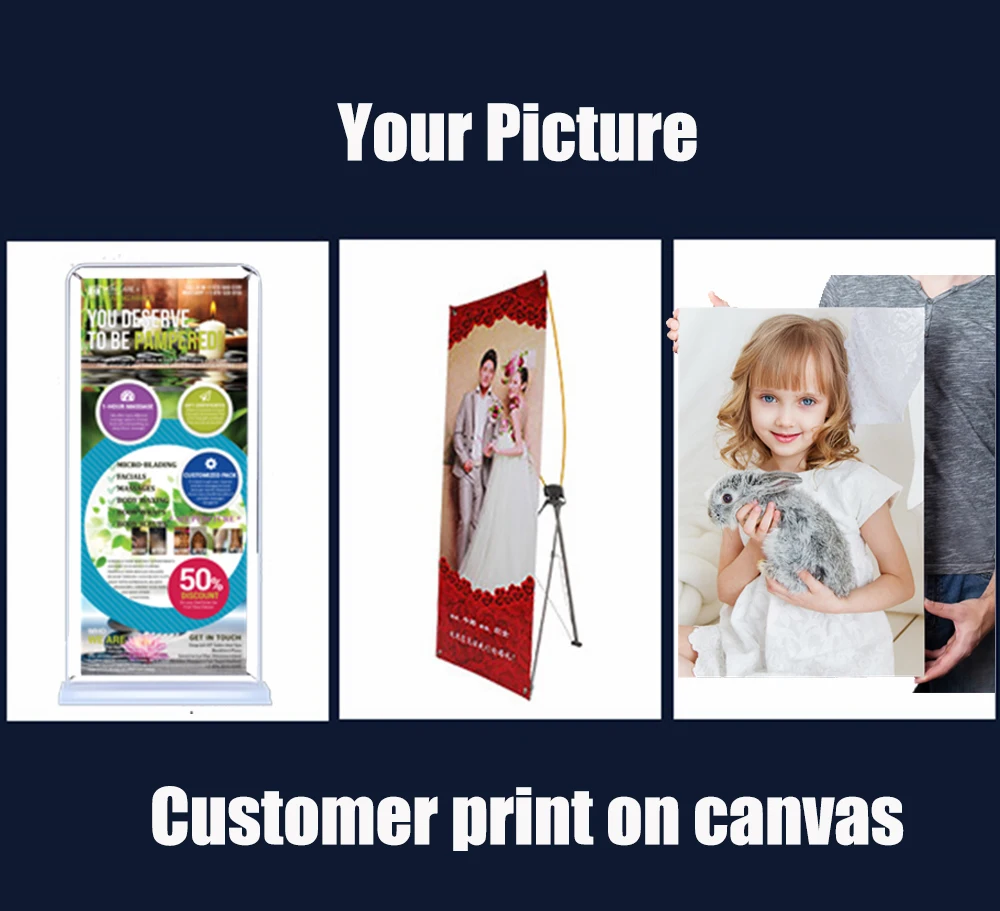 Drop Shipping Poster Custom Print On Canvas Wedding Photo Personality