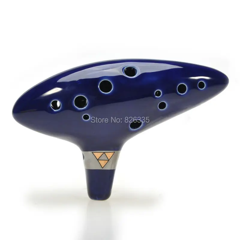 12 Hole Alto C Ocarina Finger Chart