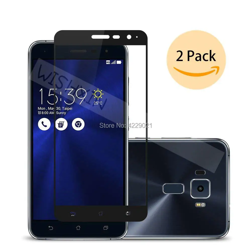 

2PCS Tempered Glass For ASUS Zenfone 3 ZE520KL Screen Protector For ASUS Zenfone 3 ZE520KL Z017D Z017DA Z017DC Full Cover Glass