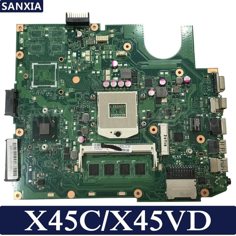 Материнская плата KEFU X45VD для ноутбука ASUS X45C X45V X45 протестированная оригинальная