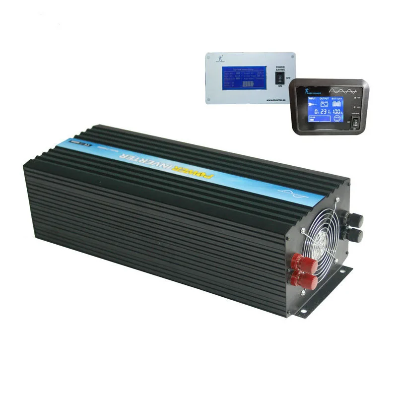 CE& RoHS& sgsутвержден, DC24v AC100v-120v/220 v-240 v 5000 w/5 KW чистый синусоидальный инвертор, встроенный 20A зарядное устройство