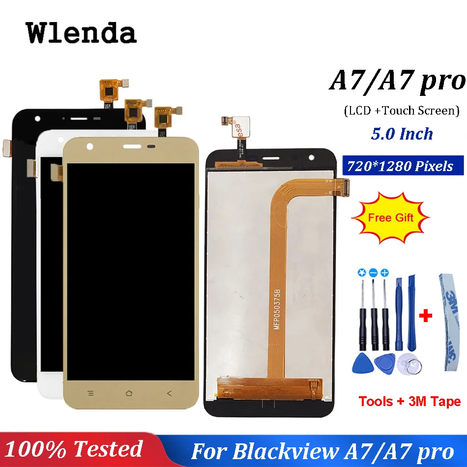 

MFP050375B For Blackview A7/A7 pro LCD Display+Touch Screen 100% Tested Screen Digitizer Assembly For blackview A7