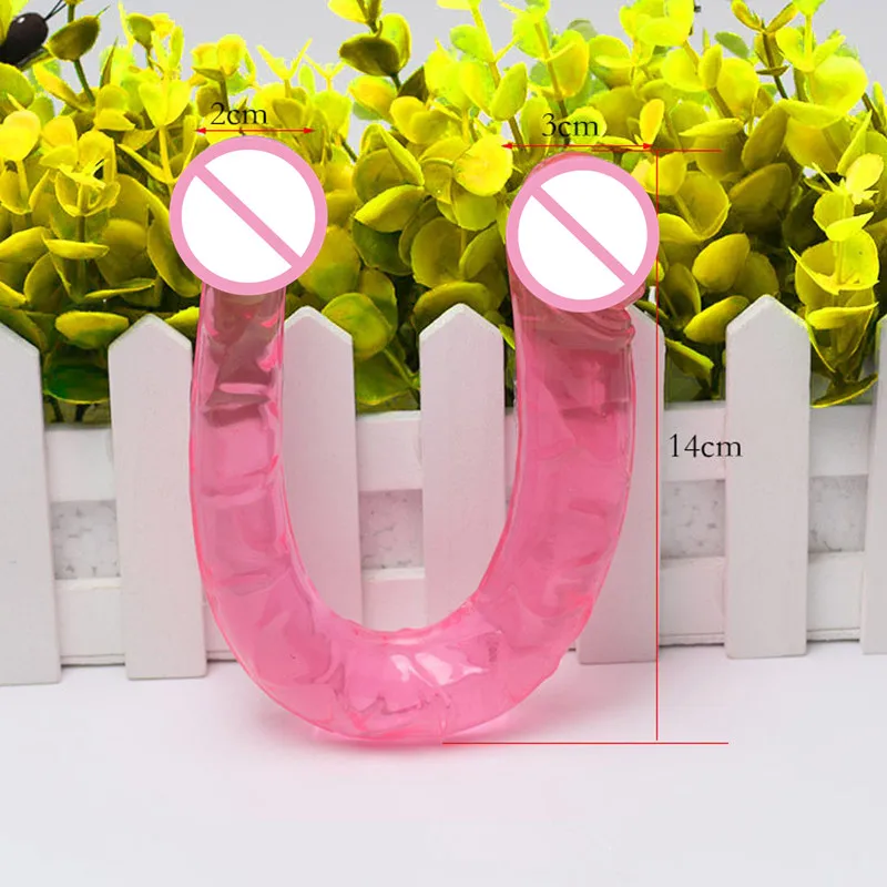 Секс игрушка для взрослых очень длинный Силиконовый водонепроницаемый двойной