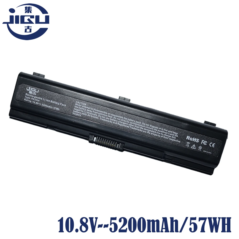 Оптовая продажа новый аккумулятор JIGU для ноутбука Toshiba PA3534U 1BAS 1BRS 6 ячеек|battery for