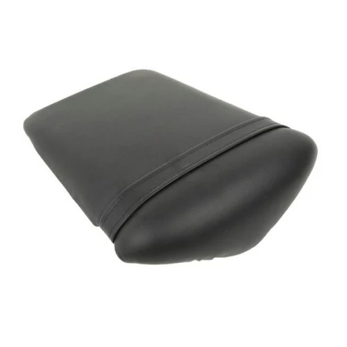 Motorcycle Black Rear Pillion Passenger Seat Cushion Pad For 2002 2003