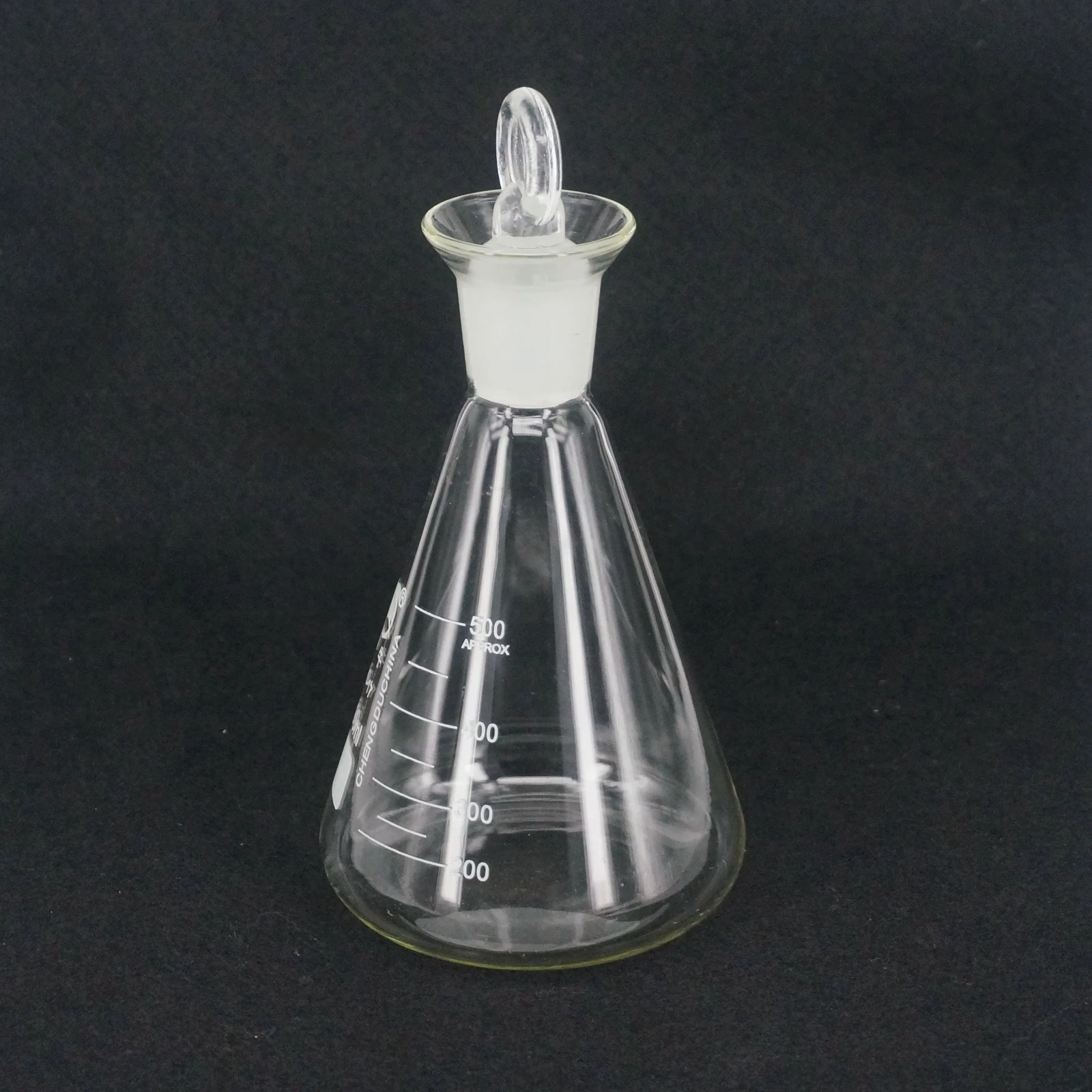 500ml Iodine determination Flask Borosilicate Glass For Chemistry