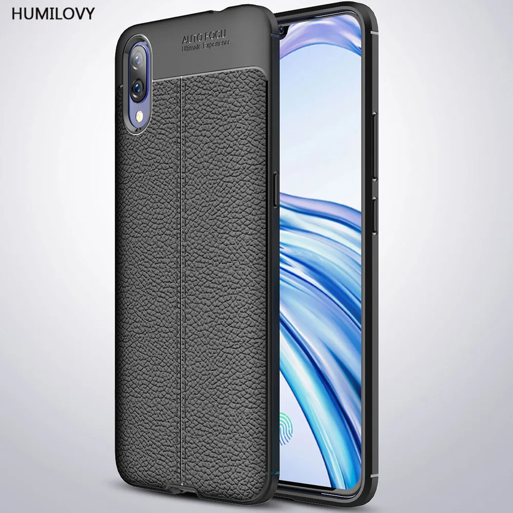 

For Coque Vivo X23 Case Shockproof Leather Silicone Soft TPU Back Cover Phone Cases For Vivo X23 Cover For Vivo X 23 X23 Fundas