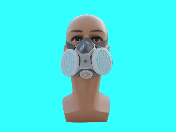 5 шт. Пылезащитная маска фильтр из силиконовой резины респиратор с защитой от - Фото №1