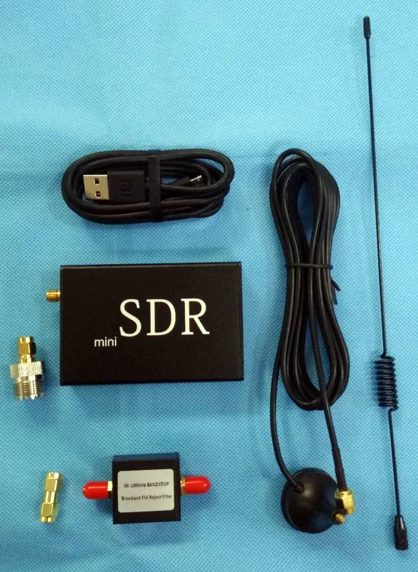 

12Bit 10KHz-2GHz SDR Receiver SDRPLAY RSP1 RSP2 RTL-SDR HackRF Upgrade AM FM HF SSB CW Receiver Wideband Full Band HAM Radio