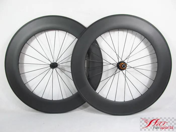 Far sports FSC88 TM 23 ED HUB basalt brake surface road tubular wheel 88,88mm 700c triathlon