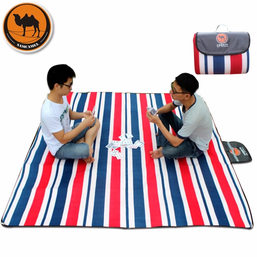 

Desert Camel 200x200CM Large Size Outdoor Camping Picnic Mat Comfortable Flocking Fabric Beach Baby Play Mat Blanket Brand New