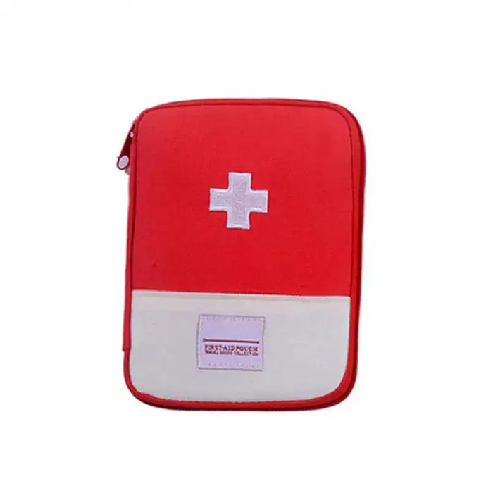 Пустая сумка первой помощи аварийный чехол для путешествий медицина таблетки хранения сумки Открытый выживания Органайзер RJ99