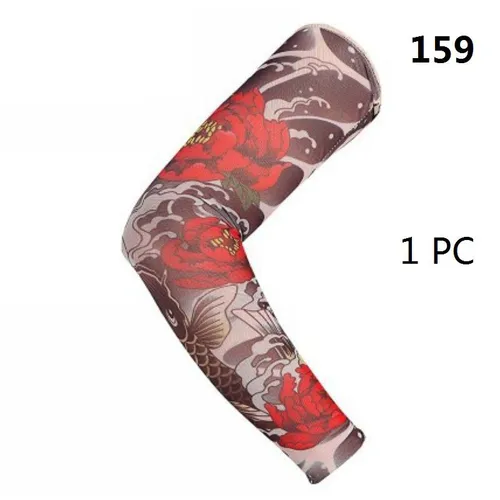 Hot Sale Style Unisex Women Men Temporary Fake Slip on Tattoo Arm Sleeves Kit Collection Halloween 2019 Lahore