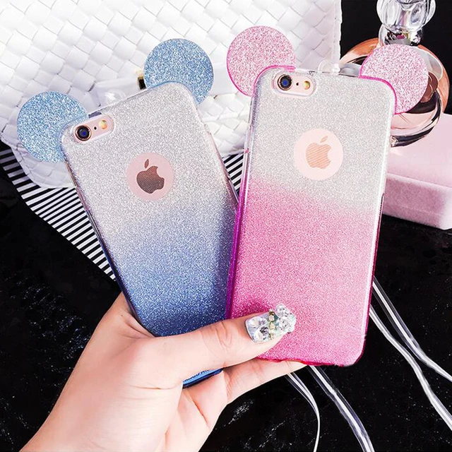iphone 6 plus glitter cases with ears iphone 6 plus glitter cases with ears