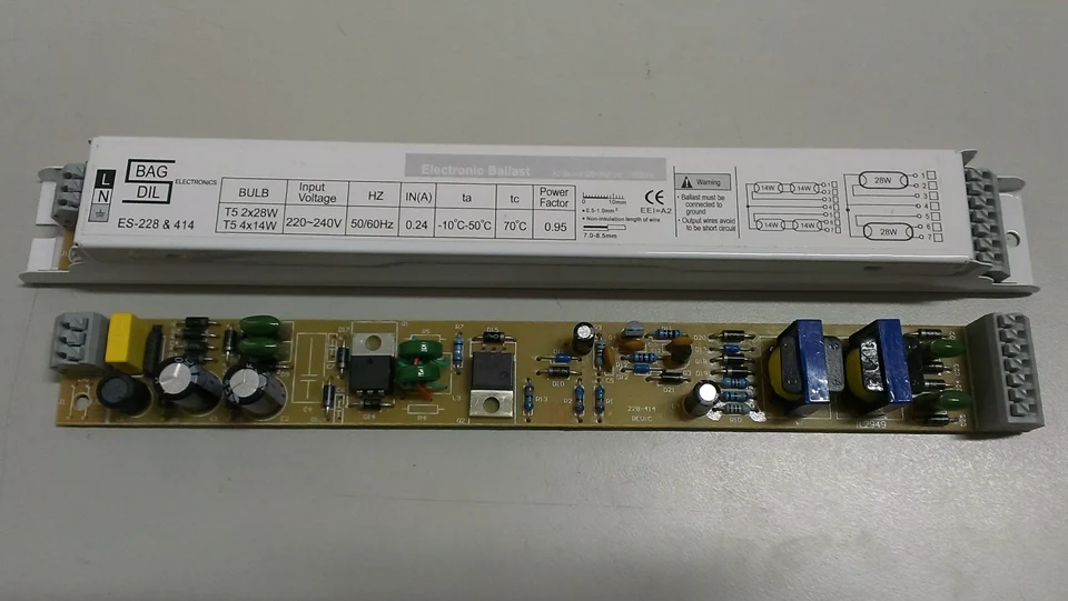 Buy electronics ballast 14w 4x14W and 2x28W T5