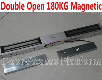 

180KG/300lbs Door Double direction Magnetic Lock Double Open for access control system, 300lbs Door Double way Magnetic part
