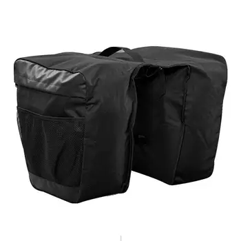 

2018 Outdoor Cycling Bike Rear Seat Refelctive Strips Shelf Bag Bicycle Double Zipper Luggage Waterproof Bag Riding Accessory