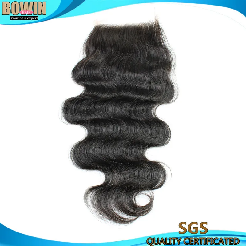 

Malaysian Closure Malaysian Body Wave Virgin Hair Lace Closure 4x4 Free Part Huamn Hair Closure Bowin Hair Product