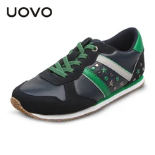 UOVO Printemps/Automne de sport enfants chaussures pour garçons et filles enfants de course de mode sneakers marque chaussures de haute qualité