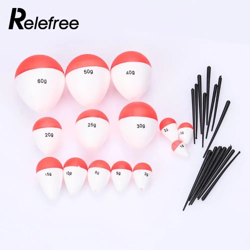 Buy Relefree 14 Pcs Fishing Float Bobber with Sticks