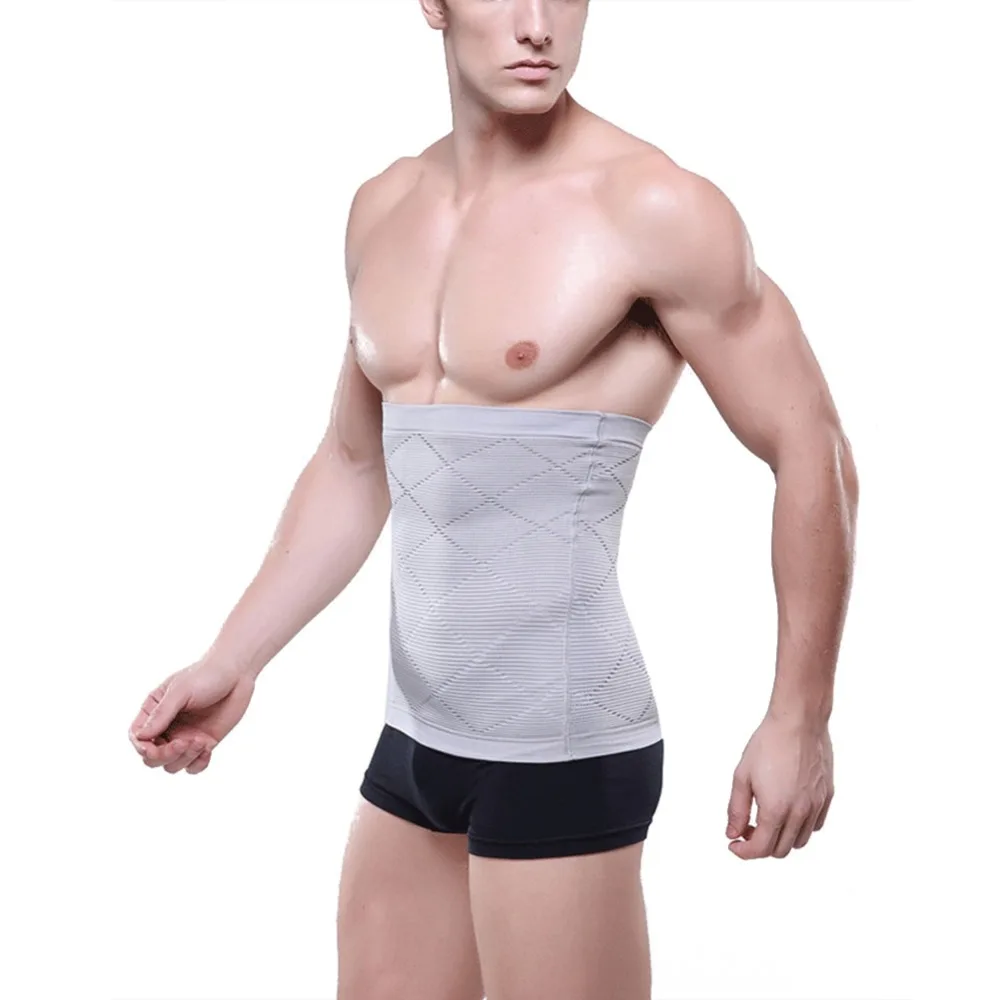 

Men's Slim Belly Underwear Body Sculpting Shaper Wintet warm Abdomen Tummy Waist Girdle Trim Belt Cummerbund Shaperwear