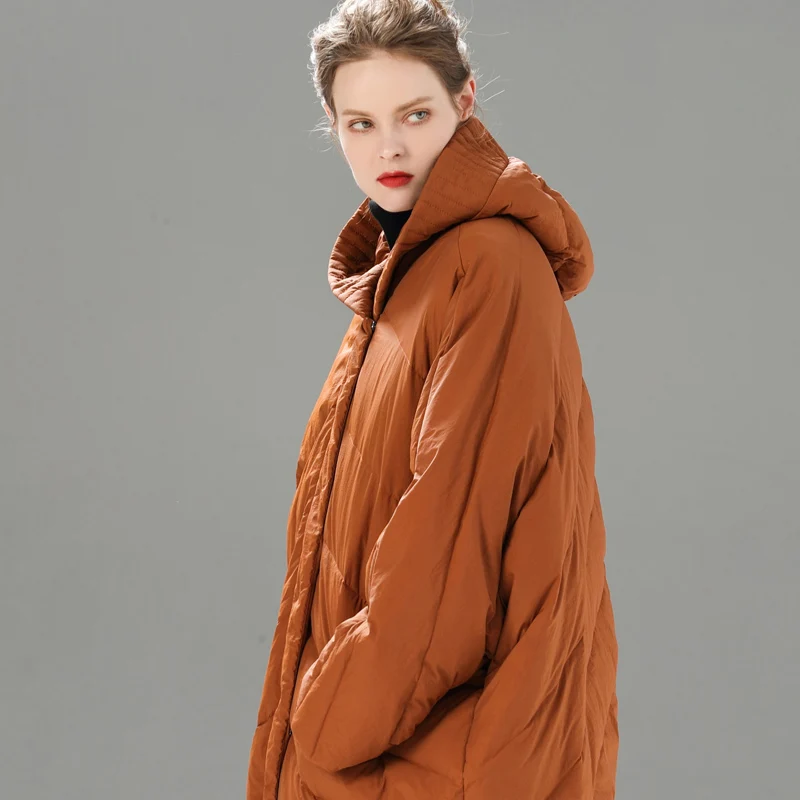 2019 Super big Women Winter Down Jacket Women's Parka thicken Weight 90% White Duck Down Coat Female Outerwear Plus Size hooded